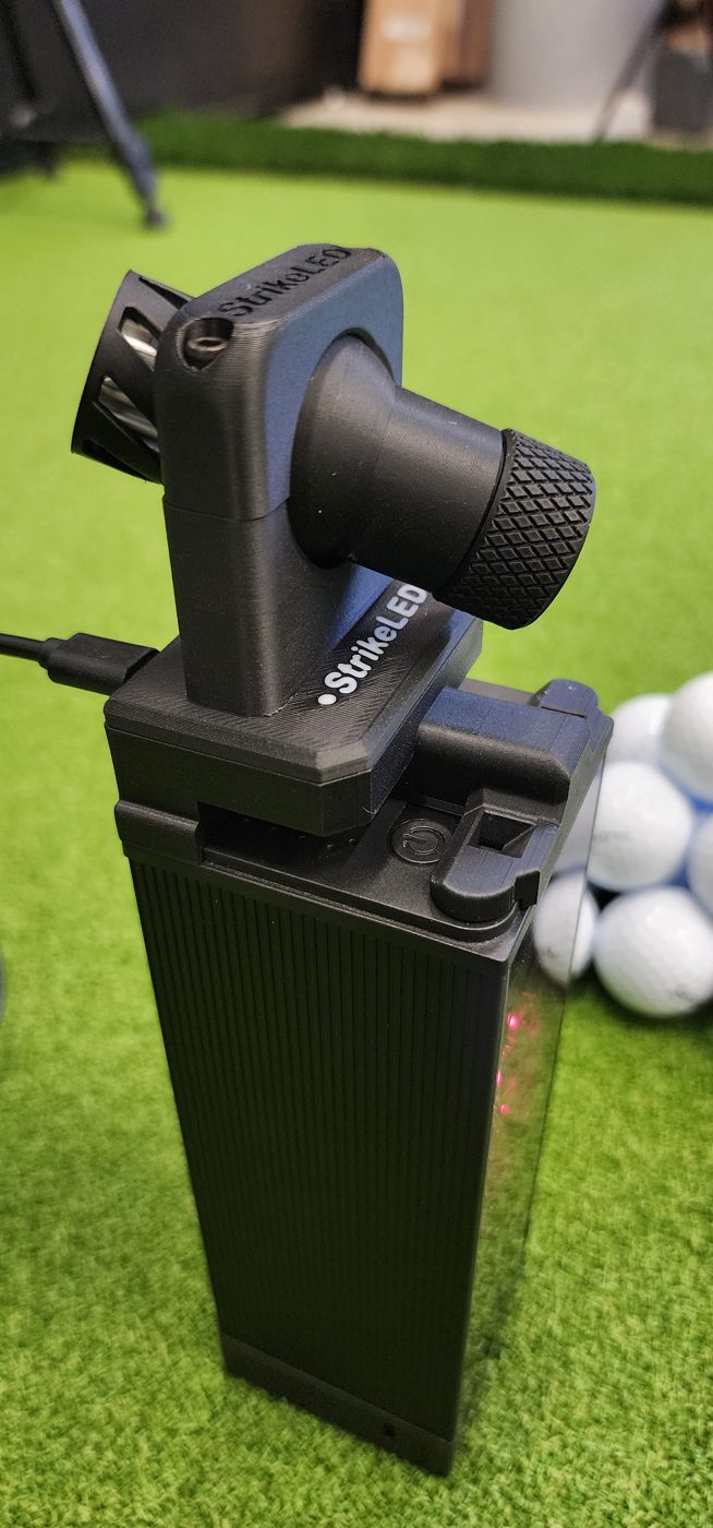 StrikeLED mounted on a Square launch monitor, photo 10
